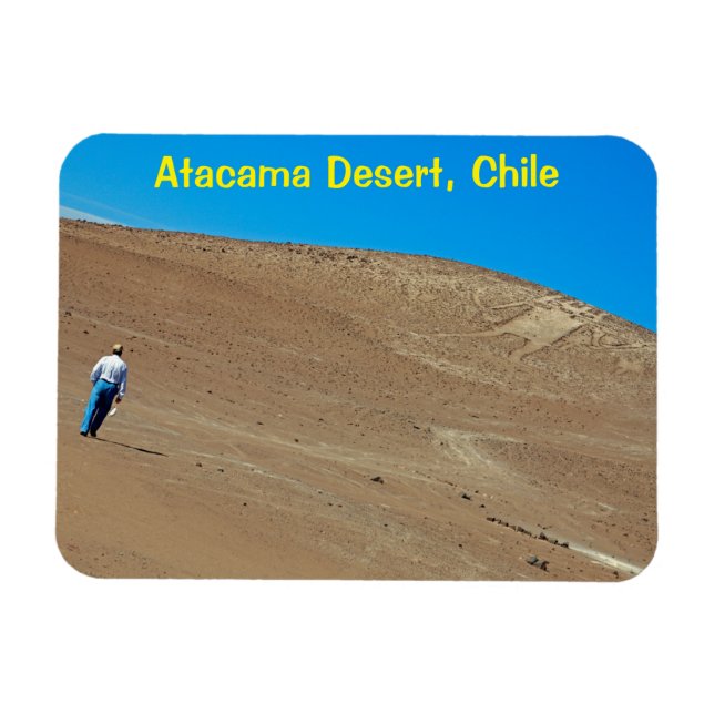 El Gigante geoglyph, Chile Magnet (Horizontal)