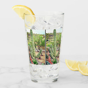 "El Gordo" Saguaro Cactus Glass Tumbler