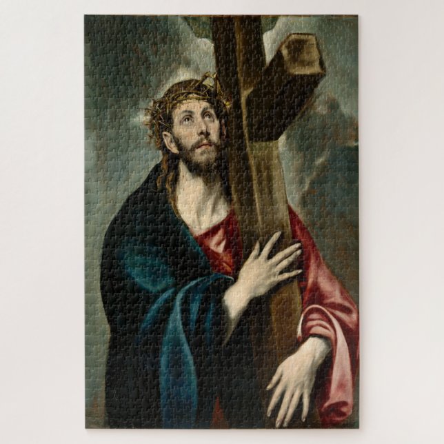 El Greco - Christ Carrying The Cross  Jigsaw Puzzle (Vertical)