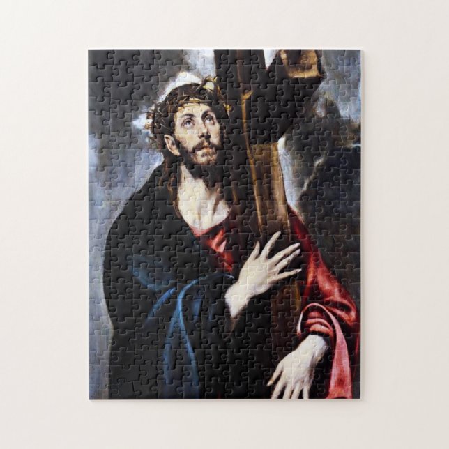 El Greco Christ Carrying The Cross Puzzle (Vertical)