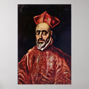 El Greco - Don Fernando Nino de Guevara Poster