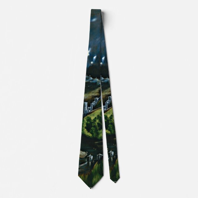 El Greco - View of Toledo Tie (Front)