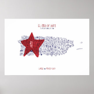 El Grito de Lares, Puerto Rico, We Love You Poster