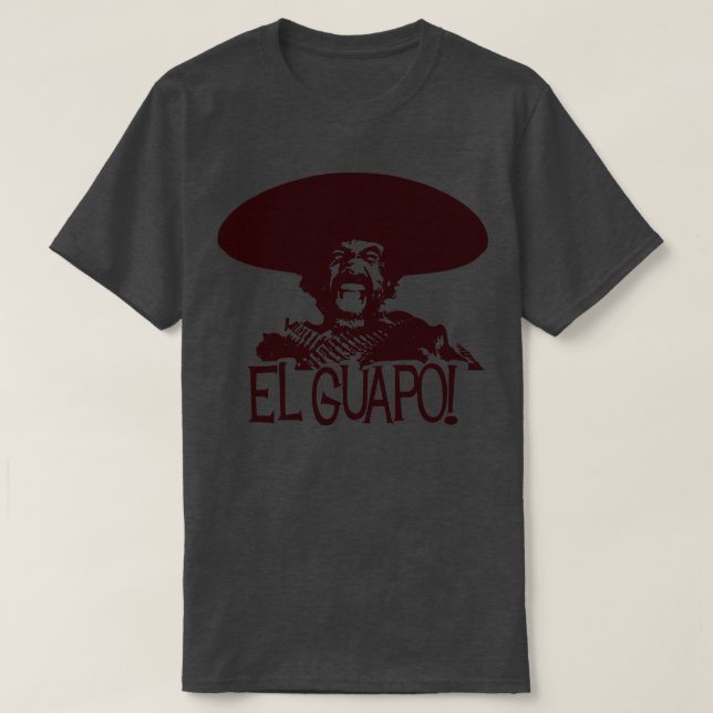 El Guapo Distressed T-Shirt (Design Front)