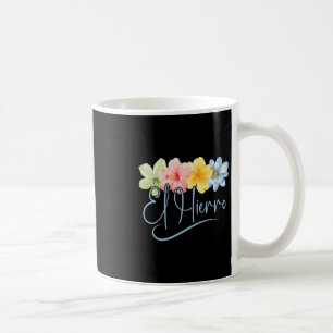 El Hierro Flowers Canary Islands Spain Floral Vaca Coffee Mug