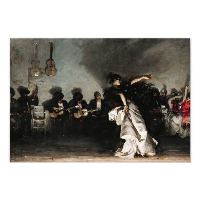 El Jaleo, 1882 by John Singer Sargent Photo Print (Front)