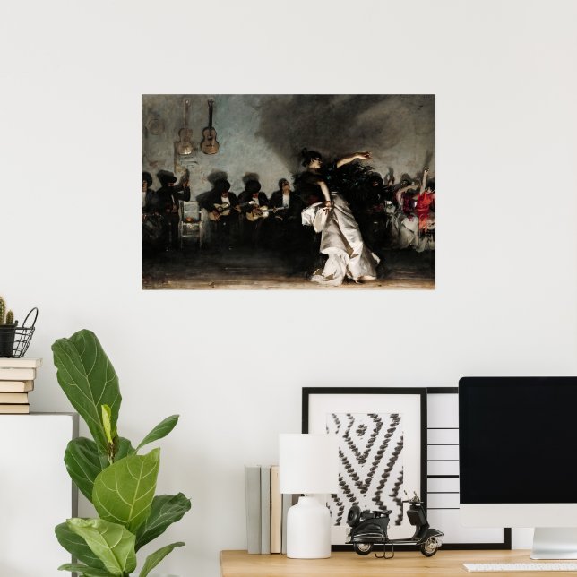 El Jaleo by John Singer Sargent Poster (Home Office)