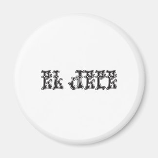 El Jefe logo Liquido Liquid Magnet