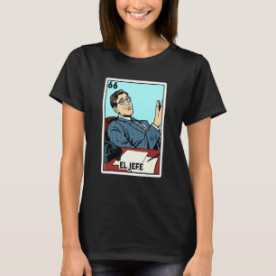 El Jefe Shirt Men Mexican Lottery Dia De Los Muert