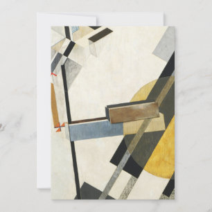 El Lissitzky Proun 19D Invitation