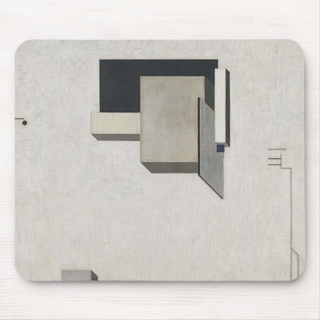 El Lissitzky- Proun 1 C Mouse Pad (Front)