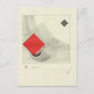 El Lissitzky- There is over Postcard