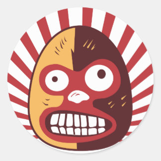 El Luchador Loco Mexican Wrestling sticker