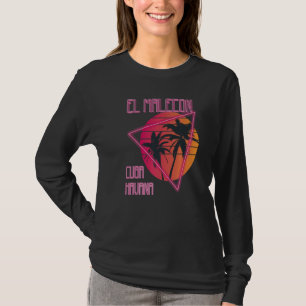 El Malecon Palm Tree Cuba Havana Caribbean Premium T-Shirt