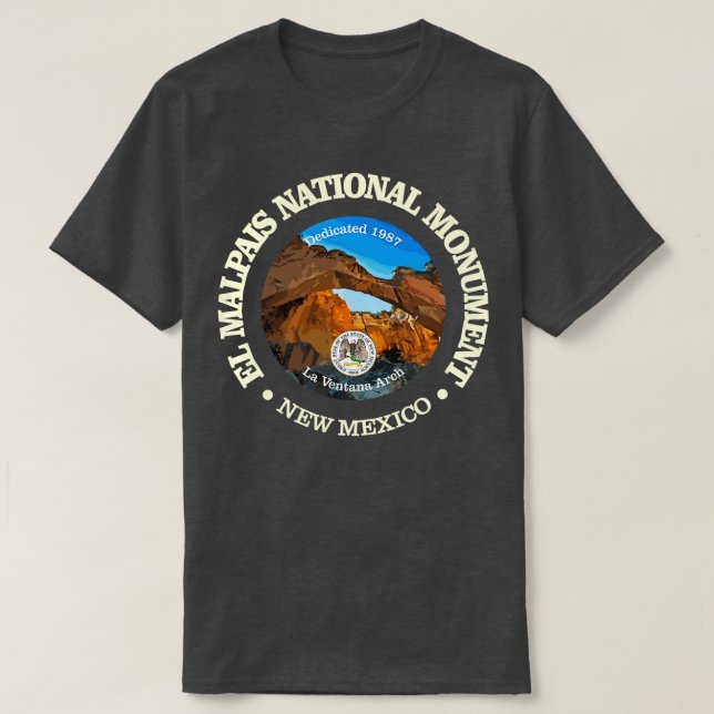 El Malpais National Monument NM T-Shirt (Design Front)