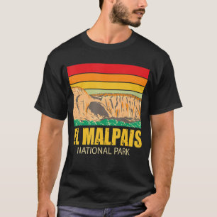 El Malpais National Park Souvenir Badlands Mountai T-Shirt