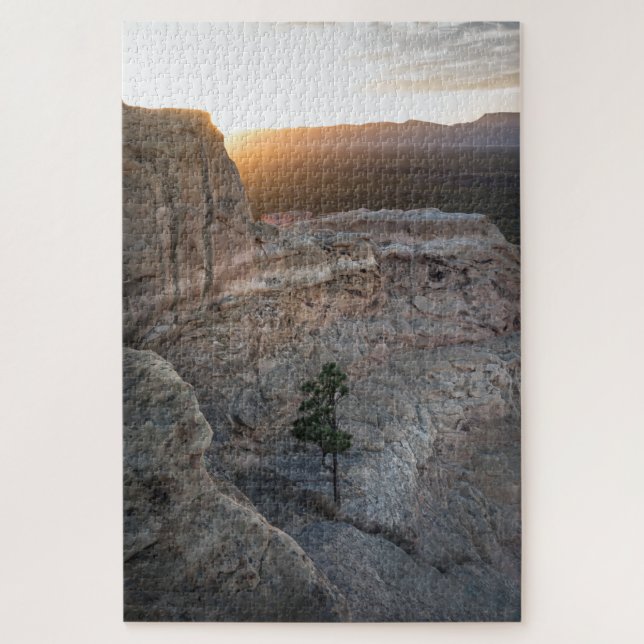 El Malpais Sandstone Bluffs Jigsaw Puzzle (Vertical)