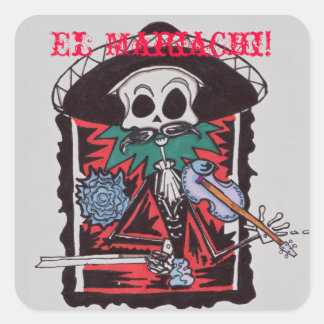 El Mariachi! Square Sticker