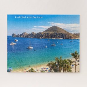 El Medano Beach and Land's End, Cabo, Mexico Jigsaw Puzzle