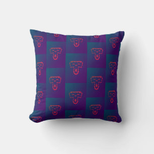 El mono miami- The Monkey miami Cushion