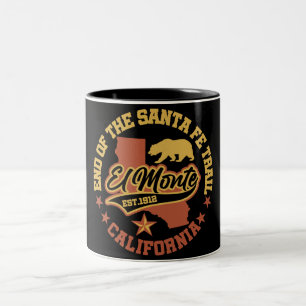 El Monte,California Two-Tone Coffee Mug