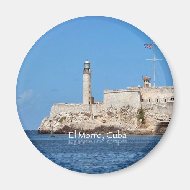 El Morro Castle, Cuba Magnet (Front)