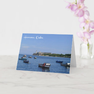 El Morro, Havana, Cuba - card