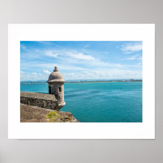 El Morro Old San Juan Bay Photographic Print/ Poster