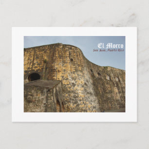 El Morro, San Juan, Puerto Rico Postcard