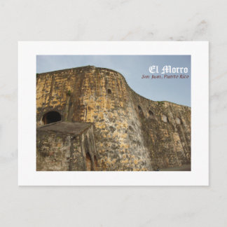 El Morro, San Juan, Puerto Rico Postcard