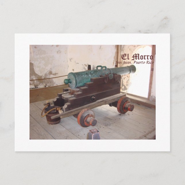 El Morro, San Juan, Puerto Rico Postcard (Front)