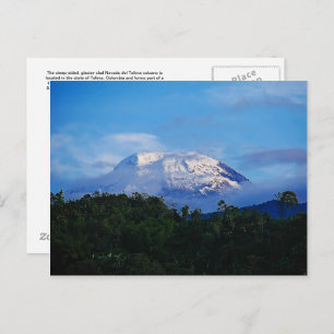 El Nevado del Tolima Colombia Travel Post Card