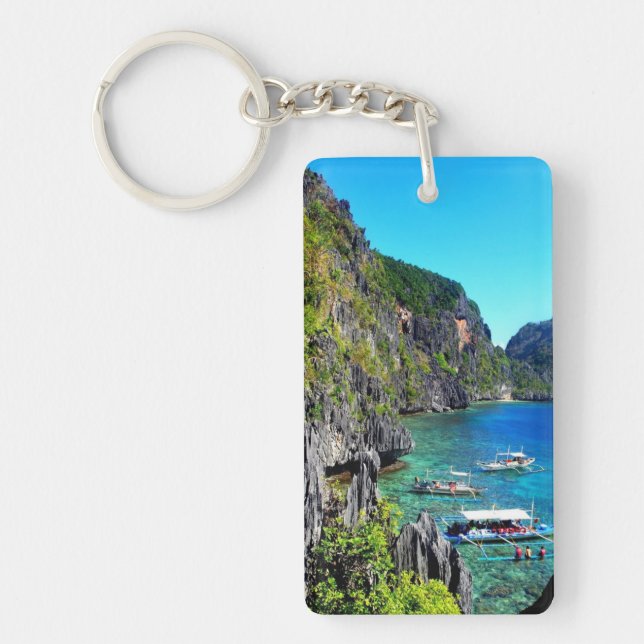 El Nido in Palawan Philippines Key Ring (Front)