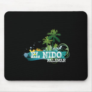El Nido Palawan Phillipines Vacation Souvenir Tee Mouse Pad