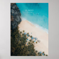 El Nido, the Philippines Travel Illustration