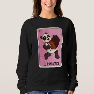 El Pandastico Mexican Slang Lottery Bingo Cards   Sweatshirt