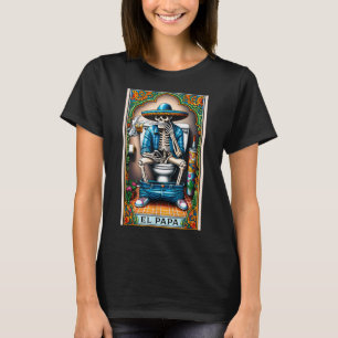 El Papa Latino Tarot Card Spanish Doing Dad T-Shirt
