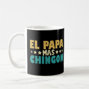 El Papa Mas Chingon Vintage Father's Day Spanish Coffee Mug