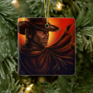 El Paso Ceramic Ornament