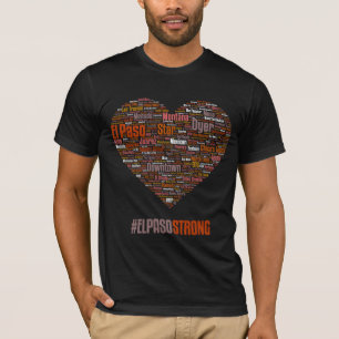 El Paso Heart 2019 - Desert Theme Dark T-Shirt