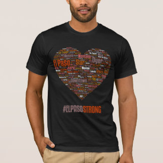 El Paso Heart 2019 - Desert Theme Dark T-Shirt