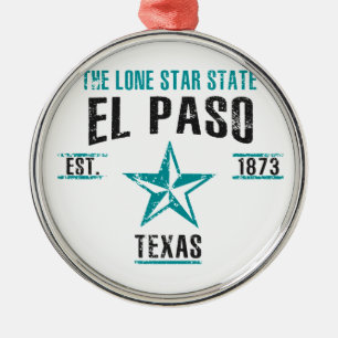 El Paso Metal Tree Decoration