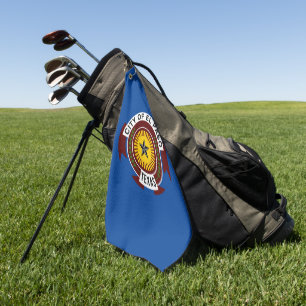 El Paso (Texas) city flag Golf Towel