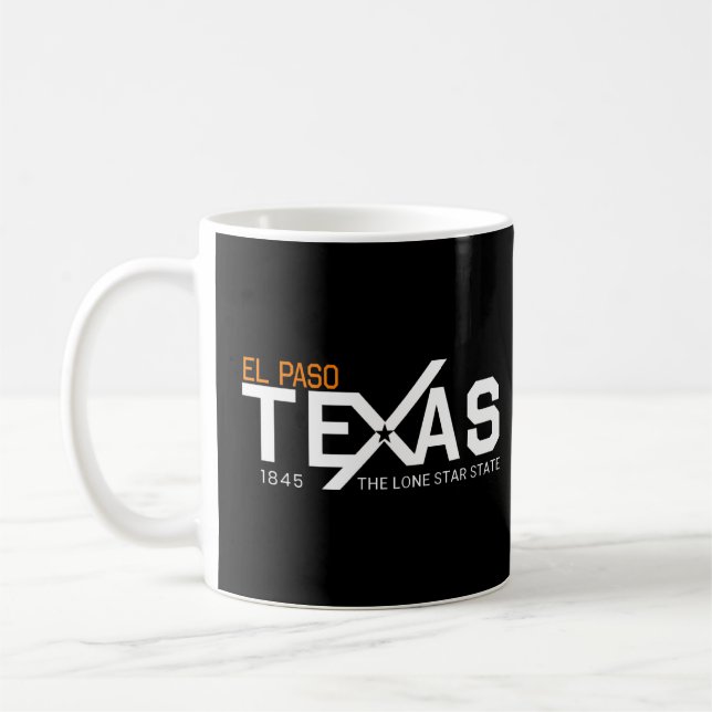 El Paso Texas El Paso County  Coffee Mug (Left)