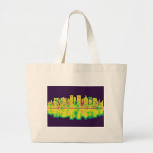 El Paso Texas Skyline Large Tote Bag