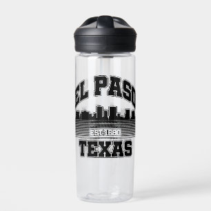 El Paso,Texas Water Bottle