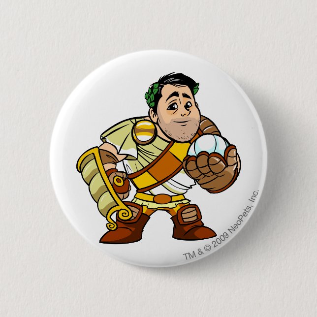 El Picklesaur Staff Altador Player 6 Cm Round Badge (Front)