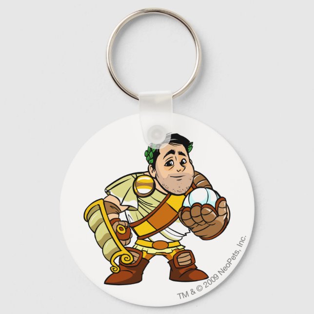 El Picklesaur Staff Altador Player Key Ring (Front)