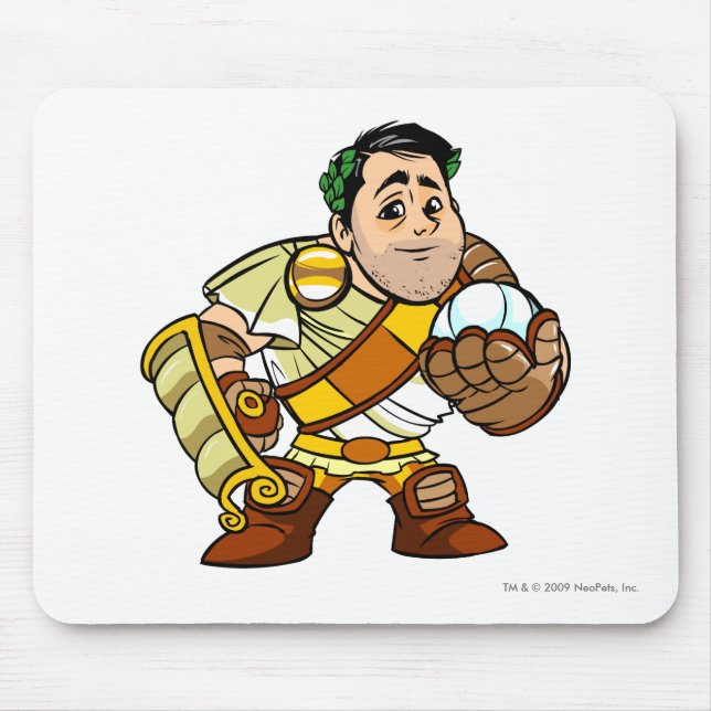 El Picklesaur Staff Altador Player Mouse Pad (Front)