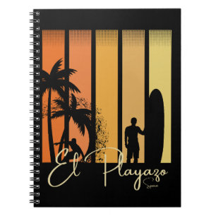 El Playazo Spain Surfing Beach Notebook